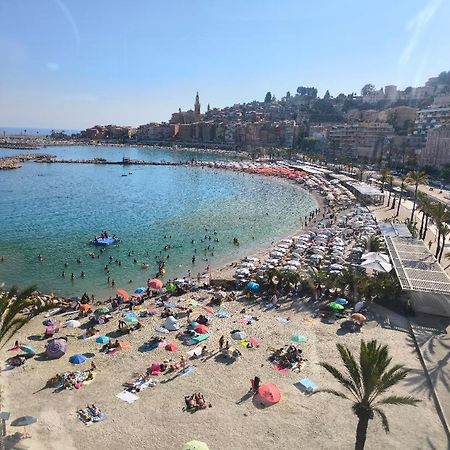 Cosy 2P A 5 Minutes A Pied De La Mer Et Du Centre Menton Exterior foto