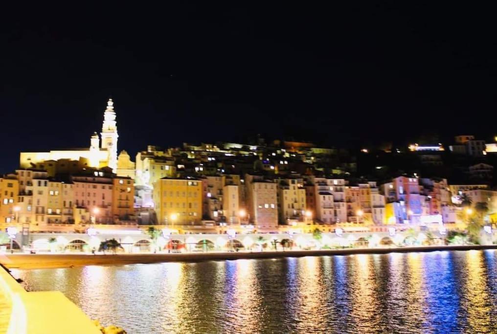 Cosy 2P A 5 Minutes A Pied De La Mer Et Du Centre Menton Exterior foto