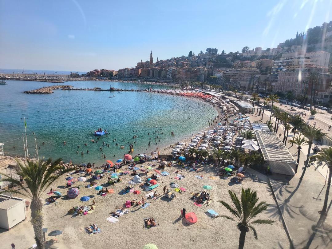 Cosy 2P A 5 Minutes A Pied De La Mer Et Du Centre Menton Exterior foto